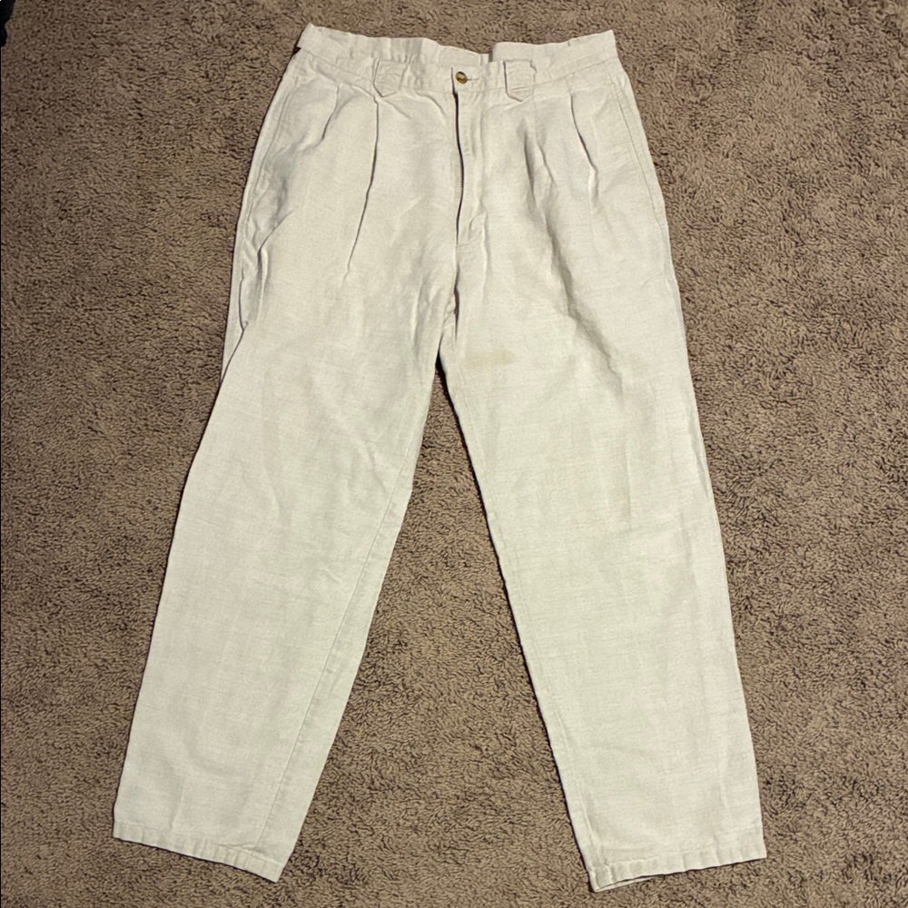 Vintage men’s burton linen pants.